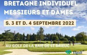 Championnat de Bretagne Individuel 3 et 4 septembre à St Brieux