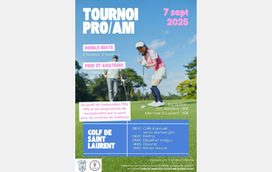 Tournoi Pro AM double mixte
