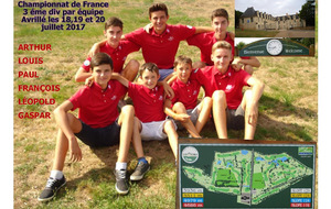 3ième division U16 garçons au golf de Normandie 