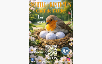 Sortie de printemps au golf de l'Odet le 1er Avril