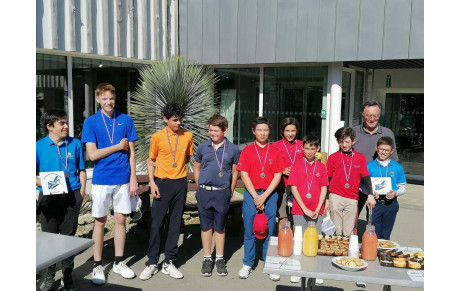 le championnat de bretagne des jeunes 12 et 13 avril