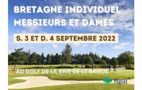Championnat de Bretagne Individuel 3 et 4 septembre à St Brieux