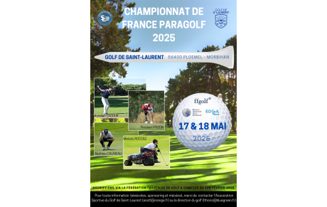 Championnat de France Paragolf 2025