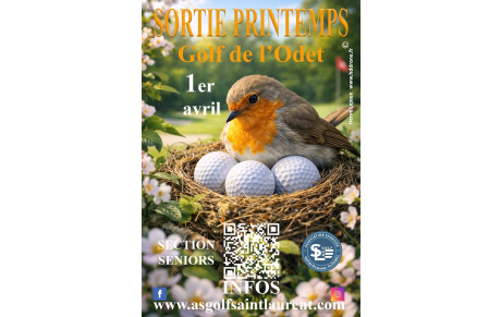 Sortie de printemps au golf de l'Odet : Une belle réussite