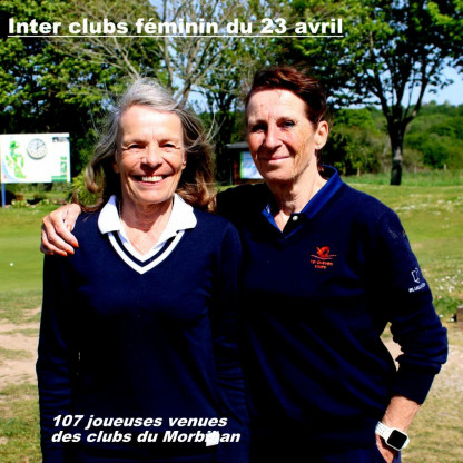 Interclub féminins au Golf de Baden le 23 avril 2026